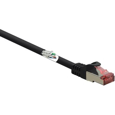 Renkforce RF-4737374 Netzwerkkabel - 0,15 m, Cat6, S/FTP, Schwarz Renkforce RF-4737374 Netzwerkkabel - 0,15 m, Cat6, S/FTP, Schwarz