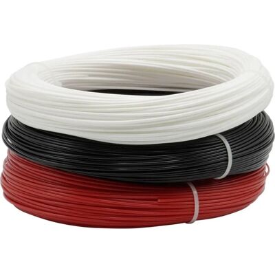 Renkforce RF-4738590 Matériel d'impression 3D - Noir, Rouge, Blanc - Filament PETG durable - Publicité Renkforce RF-4738590 Matériel d'impression 3D - Noir, Rouge, Blanc - Filament PETG durable - Publicité
