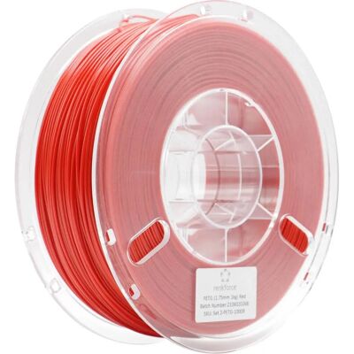 Renkforce RF-4738596 3D-Druckmaterial PETG Rot - Langlebig, 1 kg Renkforce RF-4738596 3D-Druckmaterial PETG Rot - Langlebig, 1 kg