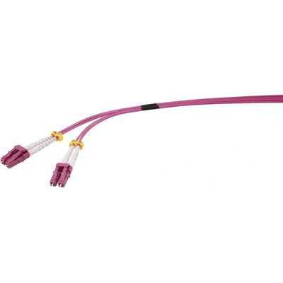 Renkforce RF-4738838 Violett Glasfiberkabel - 2m - OM4 LC Renkforce RF-4738838 Violett Glasfiberkabel - 2m - OM4 LC