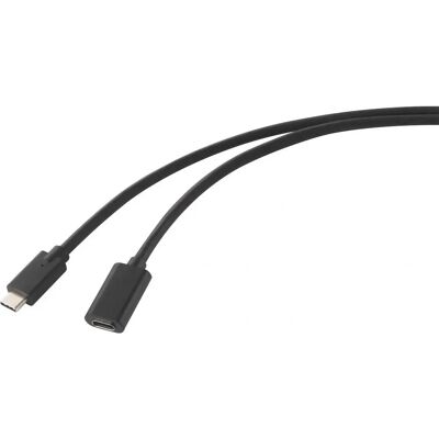Renkforce USB Kabel - 2m USB 3.2 Gen 2 Zwart Renkforce USB Kabel - 2m USB 3.2 Gen 2 Zwart