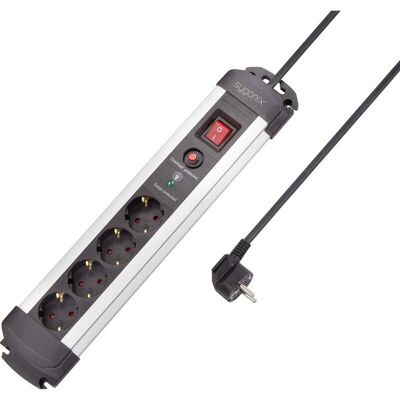 Sygonix SY-4755610 Överspänningsskydd - 4 uttag 230V Sygonix SY-4755610 Överspänningsskydd - 4 uttag 230V