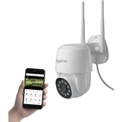 Sygonix PTZ WLAN SY-4760960 - Caméra de surveillance Sygonix PTZ WLAN SY-4760960 - Caméra de surveillance