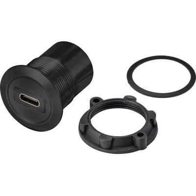 TRU COMPONENTS TC-9534340 USB Connector - USB-C to USB-A, Panel 1-10mm TRU COMPONENTS TC-9534340 USB Connector - USB-C to USB-A, Panel 1-10mm