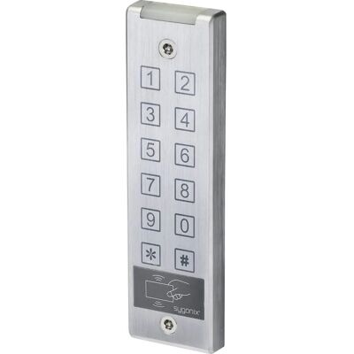 Sygonix SY-4777290 Wandmontierter RFID-Ziffernblock - Touchscreen - IP65 Sygonix SY-4777290 Wandmontierter RFID-Ziffernblock - Touchscreen - IP65