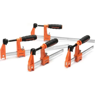 Jorgensen Steel Clamps Set - 2 Sizes - 30mm Max Opening - Clamping Tools Jorgensen Steel Clamps Set - 2 Sizes - 30mm Max Opening - Clamping Tools