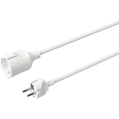 Sygonix SY-4872638 Strom Verlängerungskabel - 16A, 5m, Weiß - Strom Verlängerung Sygonix SY-4872638 Strom Verlängerungskabel - 16A, 5m, Weiß - Strom Verlängerung