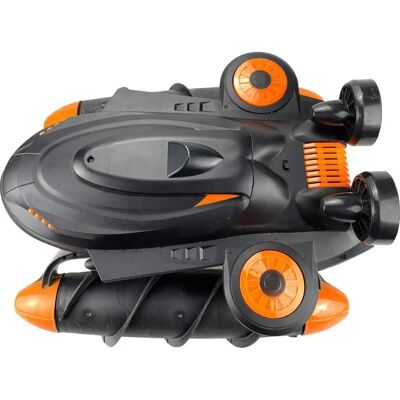 Black Rocket RC Amphibisches Boot - 340 mm - Fertig zum Betrieb Black Rocket RC Amphibisches Boot - 340 mm - Fertig zum Betrieb