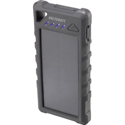 Voltcraft VC-SL16000 Zonne-energie Powerbank - 16000mAh, Zwart Voltcraft VC-SL16000 Zonne-energie Powerbank - 16000mAh, Zwart