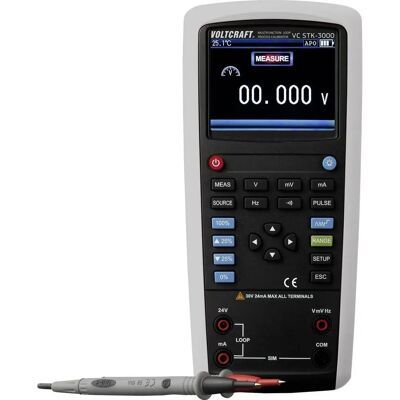 VOLTCRAFT VC STK-3000 Calibrateur - Tension, Courant, Fréquence - Publicité VOLTCRAFT VC STK-3000 Calibrateur - Tension, Courant, Fréquence - Publicité