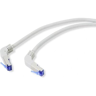 Renkforce RF-4892520 20m Grau Cat6a S/FTP Netzwerkkabel - 90° Abgewinkelter RJ45 Renkforce RF-4892520 20m Grau Cat6a S/FTP Netzwerkkabel - 90° Abgewinkelter RJ45