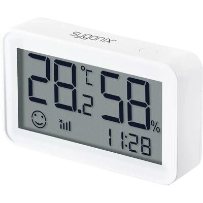 Sygonix Hvid WLAN Termometer Hygrometer - Termometer + Hygrometer - Produkttype Sygonix Hvid WLAN Termometer Hygrometer - Termometer + Hygrometer - Produkttype