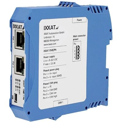 IXXAT CME/PN Profinet-CANopen Netværksswitch IXXAT CME/PN Profinet-CANopen Netværksswitch
