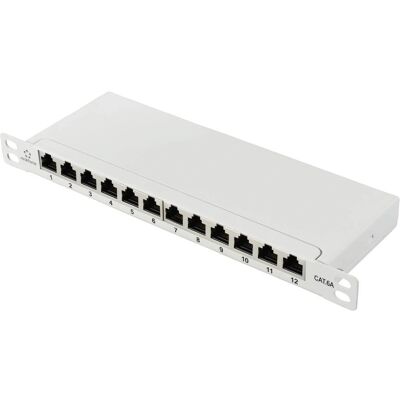 Renkforce RF-4996628 12 Port Patch Panel - Network Equipment Renkforce RF-4996628 12 Port Patch Panel - Network Equipment