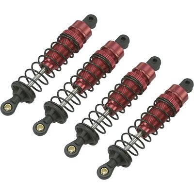Reely - 1:10 Aluminium oil damper - Röd - 90 mm - Damper Reely - 1:10 Aluminium oil damper - Röd - 90 mm - Damper