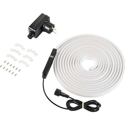 Sygonix Bande LED - RGB & Blanc Chaud - 5m - IP44 - Intérieur/Extérieur Sygonix Bande LED - RGB & Blanc Chaud - 5m - IP44 - Intérieur/Extérieur