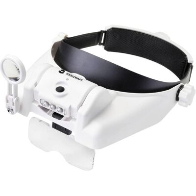 Toolcraft LED Headlamp with 3.5x to 1.0x Magnification - LED Headlamp with Lens Toolcraft LED Headlamp with 3.5x to 1.0x Magnification - LED Headlamp with Lens