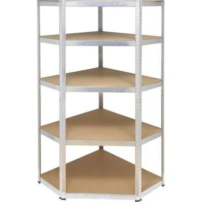 TOOLCRAFT KPW77 Silver Corner Shelf Module - Shelf Module TOOLCRAFT KPW77 Silver Corner Shelf Module - Shelf Module