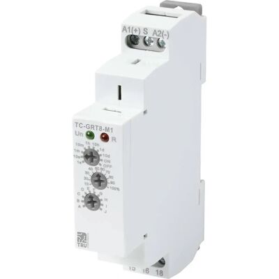 TRU Components TC-9963308 Multifunktionales Zeitrelais - 12 V/DC, 240 V/AC TRU Components TC-9963308 Multifunktionales Zeitrelais - 12 V/DC, 240 V/AC