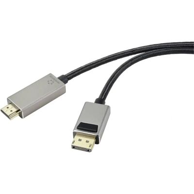 Câble adaptateur DisplayPort vers HDMI à double blindage - 2m - Publicité Câble adaptateur DisplayPort vers HDMI à double blindage - 2m - Publicité