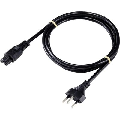Sygonix SY-5042688 Netzteilkabel - IEC 1,80 m für Notebook Sygonix SY-5042688 Netzteilkabel - IEC 1,80 m für Notebook