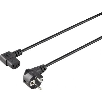 Sygonix SY-5042710 Anschlusskabel - IEC, 2m, Schwarz Sygonix SY-5042710 Anschlusskabel - IEC, 2m, Schwarz