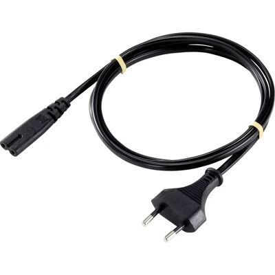 Sygonix - SY-5043496 - Schwarz - 1.80 m - Kabel Sygonix - SY-5043496 - Schwarz - 1.80 m - Kabel