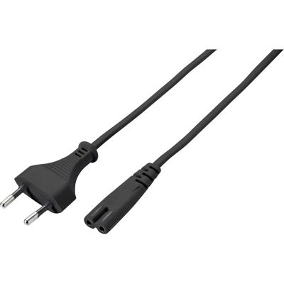 sygonix - SY-5043504 - Schwarz - 3.00 m - Netzkabel sygonix - SY-5043504 - Schwarz - 3.00 m - Netzkabel