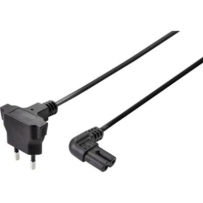 Sygonix SY-5043506 Stromkabel - Schwarz - 5m Sygonix SY-5043506 Stromkabel - Schwarz - 5m