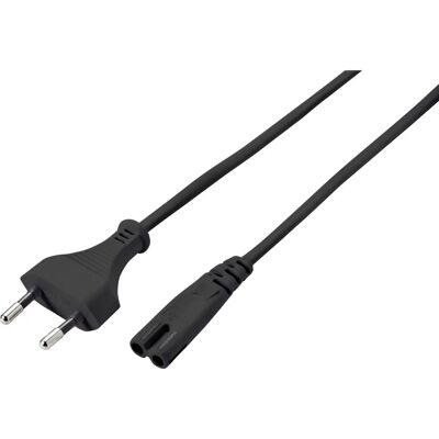 Sygonix 5m Stromkabel - Europastecker C7 Sygonix 5m Stromkabel - Europastecker C7