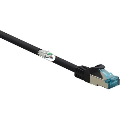 Renkforce RF-5043936 Netværkskabel - 15 m Sort Cat6a S/FTP Renkforce RF-5043936 Netværkskabel - 15 m Sort Cat6a S/FTP