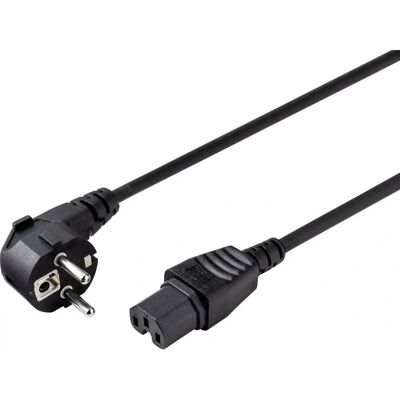 Sygonix SY-5043444 Schwarzes Stromkabel 2m - Varm Enhet Sygonix SY-5043444 Schwarzes Stromkabel 2m - Varm Enhet
