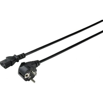 Sygonix SY-5043450 Stromkabel - IEC C13, Schuko, 3m Sygonix SY-5043450 Stromkabel - IEC C13, Schuko, 3m