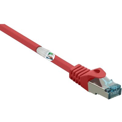 Renkforce RF-5043952 Rød 10 m Netværkskabel Cat6a S/FTP Renkforce RF-5043952 Rød 10 m Netværkskabel Cat6a S/FTP