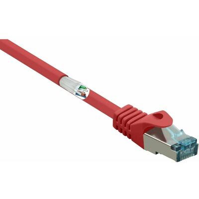 Renkforce RF-5043954 Geschirmtes Cat6a Netzwerkkabel - 2m, Rot Renkforce RF-5043954 Geschirmtes Cat6a Netzwerkkabel - 2m, Rot