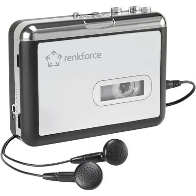 Konwerter kaset Renkforce - Przenośny odtwarzacz MP3 Konwerter kaset Renkforce - Przenośny odtwarzacz MP3