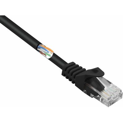 Câble réseau Renkforce RF-5044016 10m Cat5e U/UTP Noir Câble réseau Renkforce RF-5044016 10m Cat5e U/UTP Noir