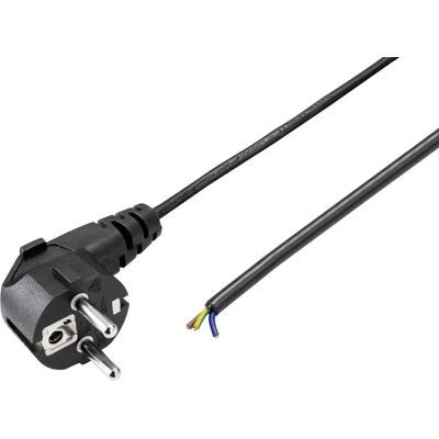 Sygonix SY-5044220 Stromkabel - 1,5 m, Schwarz, Schuko Stecker Sygonix SY-5044220 Stromkabel - 1,5 m, Schwarz, Schuko Stecker