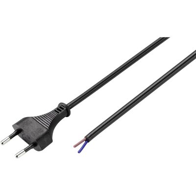 sygonix - SY-5044226 - Schwarz - 1.50 m - Power cable sygonix - SY-5044226 - Schwarz - 1.50 m - Power cable