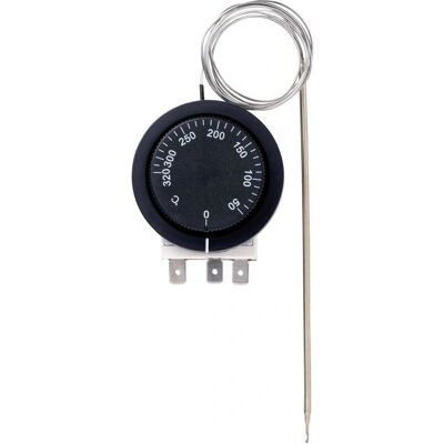 Sygonix Eingebauter Thermostat - 50-320°C - Thermostat, Schwarz Sygonix Eingebauter Thermostat - 50-320°C - Thermostat, Schwarz
