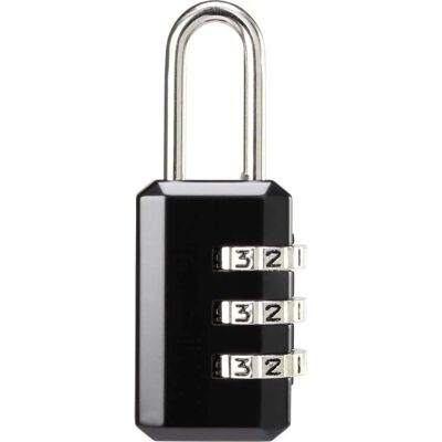 Sygonix SY-5044452 Zinc Lock 22mm Black - Combination Padlock Sygonix SY-5044452 Zinc Lock 22mm Black - Combination Padlock