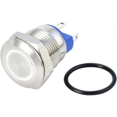 TRU COMPONENTS GQ12-AF-10E/J/W/24V/S Interrupteur antivandalisme - IP67 - Publicité TRU COMPONENTS GQ12-AF-10E/J/W/24V/S Interrupteur antivandalisme - IP67 - Publicité