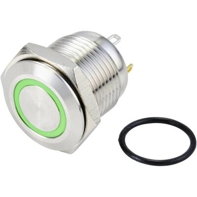 Tru Components GQ16F-10E/J/G/24V/S Interrupteur antivandalisme - IP65 - Publicité Tru Components GQ16F-10E/J/G/24V/S Interrupteur antivandalisme - IP65 - Publicité