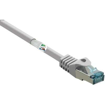 Renkforce RF-5047510 Netzwerkkabel - 0,25 m, Cat6a, S/FTP, Grau Renkforce RF-5047510 Netzwerkkabel - 0,25 m, Cat6a, S/FTP, Grau