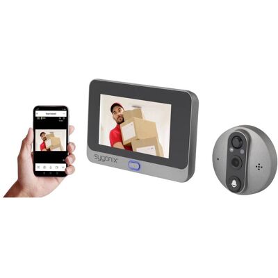Sygonix WLAN Video-Türsprechanlage - Grau Sygonix WLAN Video-Türsprechanlage - Grau