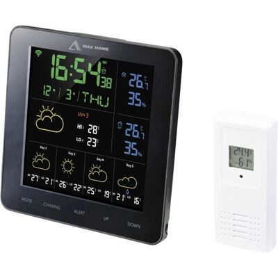 Weerstation Renkforce RF-5050588 - 5-daagse voorspelling, Wi-Fi, UV-index Weerstation Renkforce RF-5050588 - 5-daagse voorspelling, Wi-Fi, UV-index