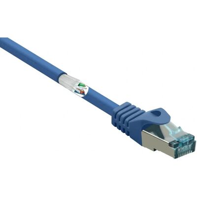 Renkforce RF-5056418 Blåt 20m Cat6a Netværkskabel Renkforce RF-5056418 Blåt 20m Cat6a Netværkskabel