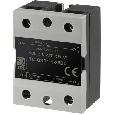 TRU Components Halbleiterrelais TC-GSR-1-25DD - 25A - Industrielle Automatisierung TRU Components Halbleiterrelais TC-GSR-1-25DD - 25A - Industrielle Automatisierung