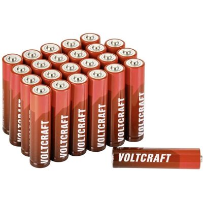 Pile LR03 VOLTCRAFT Industrielle AAA Alcaline 1350mAh 1.5V - 24 pcs - Publicité Pile LR03 VOLTCRAFT Industrielle AAA Alcaline 1350mAh 1.5V - 24 pcs - Publicité