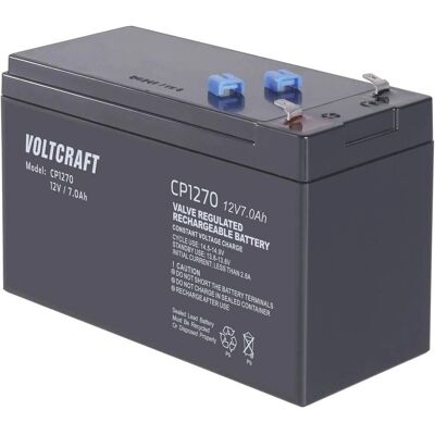 VOLTCRAFT VC-12713970 Batterie - Sans entretien, 12V 7Ah, AGM, 151x100x65mm - Publicité VOLTCRAFT VC-12713970 Batterie - Sans entretien, 12V 7Ah, AGM, 151x100x65mm - Publicité
